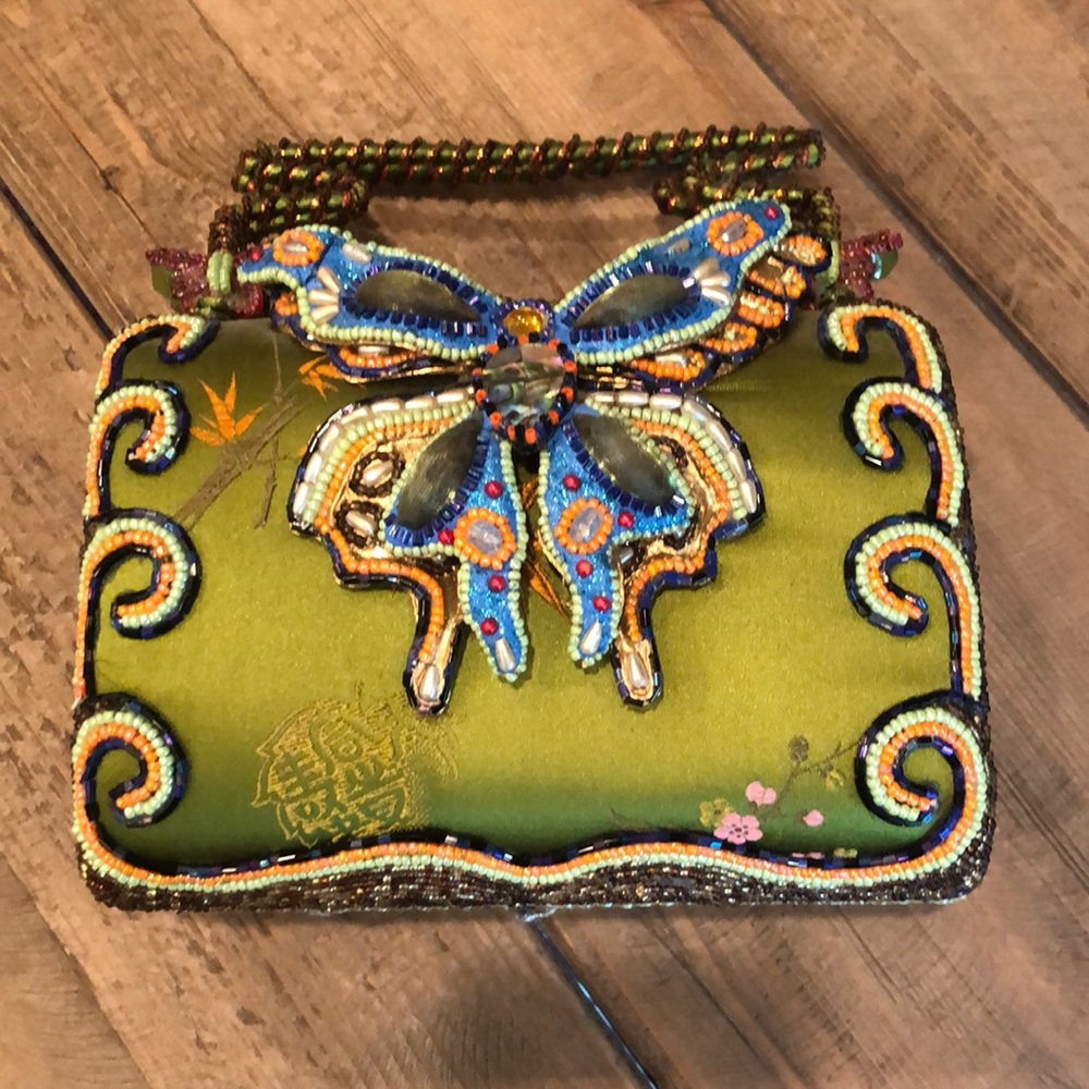 One of a kind butterfly purse